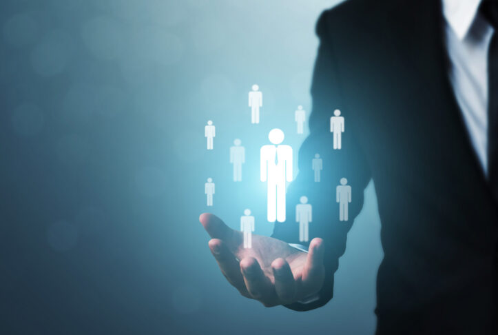 Human resources, Talent management and recruitment business concept and empty copy space for your text